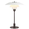 Louis Poulsen PH 3½-2½ bordlampe, hvid af Poul Henningsen> Spots