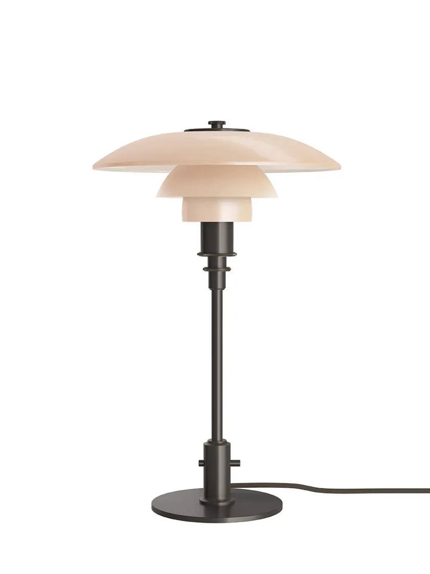 Louis Poulsen PH 3/2 Bordlampe, messing metalliseret fra> Skrivebordslamper|Spots