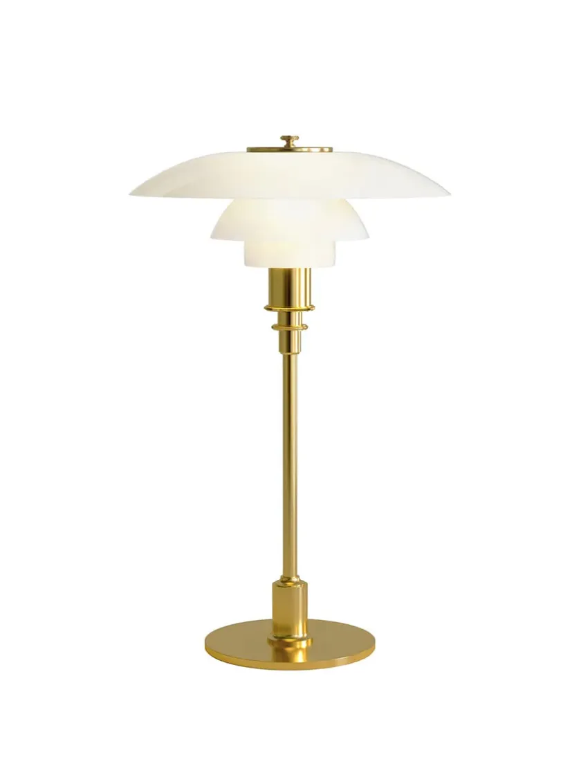 Louis Poulsen PH 2/1 Bordlampe, sort metalliseret fra> Skrivebordslamper|Spots