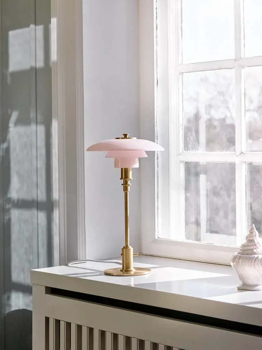 Louis Poulsen PH 2/1 Bordlampe, sort metalliseret fra> Skrivebordslamper|Spots