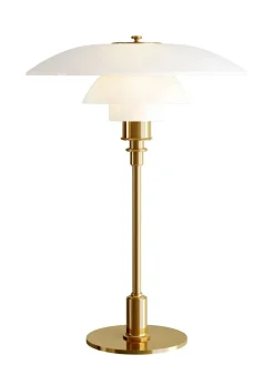 Louis Poulsen PH 3½-2½ Glas Bordlampe, højglansforkromet fra> Spots