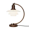 Louis Poulsen PH 2/2 Luna Bordlampe, Aged Brass fra> Spots