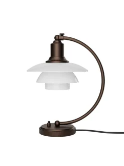 Louis Poulsen PH 2/2 Luna Bordlampe, Aged Brass fra><noscript><img width=
