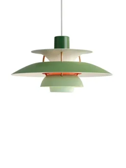 Louis Poulsen PH 5 Mini Pendant, Monochrome Burgundy af Poul Henningsen><noscript><img width=