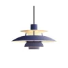 Louis Poulsen PH 5 Mini Pendant, Monochrome Dusty Indigo af Poul Henningsen> Pendler|Spots