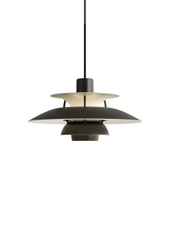 Louis Poulsen PH 5 Mini pendel, monokrom af Poul Henningsen><noscript><img width=