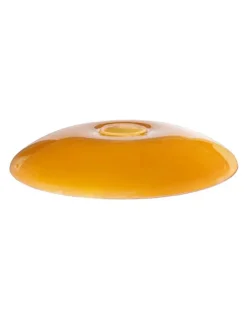Louis Poulsen PH 3½-3 Overskærm i ravfarvet glas fra> Louis Poulsen Lampeskærme|Reservedele Til Lamper