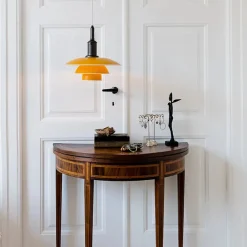 Louis Poulsen PH 3½-3 Pendel, grøn af Poul Henningsen><noscript><img width=