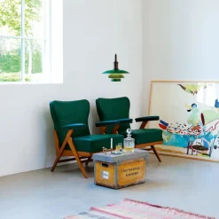 Louis Poulsen PH 3½-3 Pendel, gul af Poul Henningsen><noscript><img width=