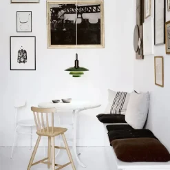 Louis Poulsen PH 3½-3 Pendel, gul af Poul Henningsen><noscript><img width=