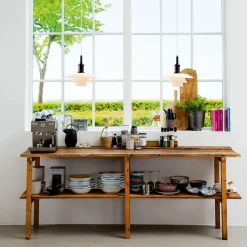 Louis Poulsen PH 3½-3 Pendel, hvid af Poul Henningsen> Pendler|Spots