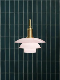 Louis Poulsen PH 3/3 pendel, messing/opalt glas, limited edition 2022 af Poul Henningsen><noscript><img width=