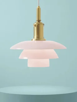 Louis Poulsen PH 3/3 pendel, messing/opalt glas, limited edition 2022 af Poul Henningsen><noscript><img width=