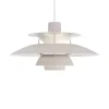 Louis Poulsen PH 5 pendel, Monokrom Oyster af Poul Henningsen> Pendler|Spots