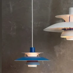 Louis Poulsen PH 5 pendel, Monokrom Pale Rose af Poul Henningsen><noscript><img width=