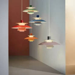 Louis Poulsen PH 5 pendel, Monokrom Pale Rose af Poul Henningsen><noscript><img width=