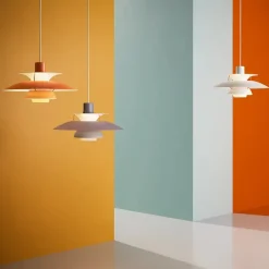 Louis Poulsen PH 5 pendel, Monokrom Pale Rose af Poul Henningsen><noscript><img width=
