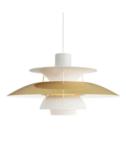 Louis Poulsen PH 5 pendel, Monokrom Pale Rose af Poul Henningsen><noscript><img width=