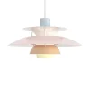 Louis Poulsen PH 5 pendel, Pastel Blue Rose Peach af Poul Henningsen> Pendler|Spots