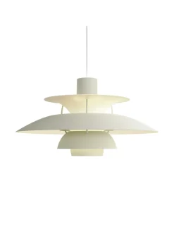 Louis Poulsen PH 5 pendel, Pastel Oyster Blue Rose af Poul Henningsen><noscript><img width=