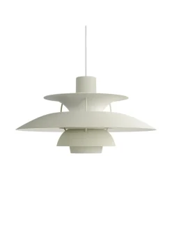 Louis Poulsen PH 5 pendel, Pastel Oyster Blue Rose af Poul Henningsen><noscript><img width=