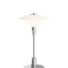 Louis Poulsen PH 2/1 Portable Bordlampe, krom fra> Portable Lamper|Skrivebordslamper
