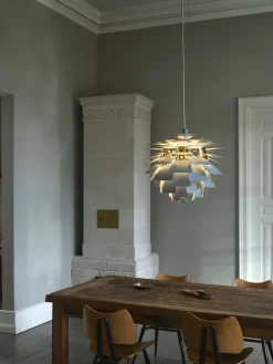 Louis Poulsen PH Artichoke Dusty Blue/Chrome fra><noscript><img width=