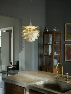 Louis Poulsen PH Artichoke Dusty Blue/Chrome fra><noscript><img width=
