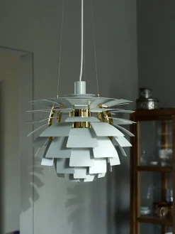 Louis Poulsen PH Artichoke Dusty Green/Brass fra> Spots|Pendler