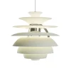Louis Poulsen PH Snowball, dusty green/chrome af Poul Henningsen> Spots|Pendler
