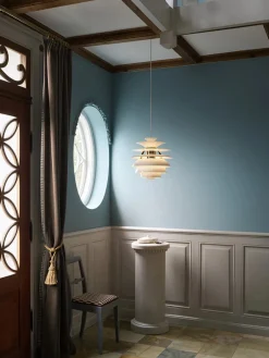 Louis Poulsen PH Snowball, soft white/brass af Poul Henningsen><noscript><img width=