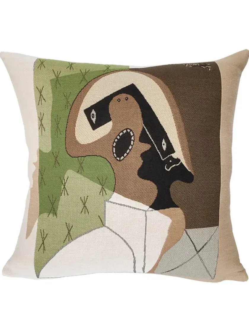 Poulin Design Picasso Harlequin pude fra> Puder Og Plaider|Puder