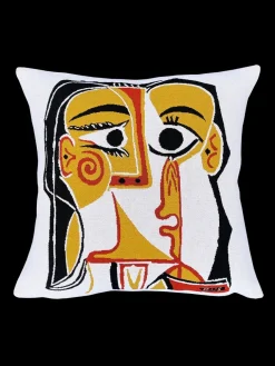 Poulin Design Picasso Téte De Femme pude fra> Puder Og Plaider|Puder