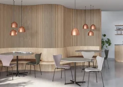Fritz Hansen Piet Hein A602 cafébord, 75 x 75 cm fra><noscript><img width=