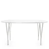 Fritz Hansen Piet Hein B612 Bord, hvid laminat fra> Spiseborde