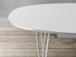 Fritz Hansen Piet Hein B620 Superellipse udtræksbord, 170/270 x 100 cm fra><noscript><img width=