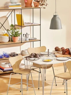 Fritz Hansen Piet Hein B612 Superellipse spisebord, 150 x 100 cm fra> Spiseborde