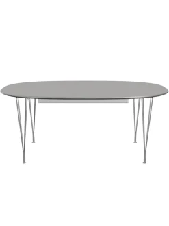 Fritz Hansen Piet Hein B619 Superellipse udtræksbord, 180/300 x 120 cm fra> Spiseborde