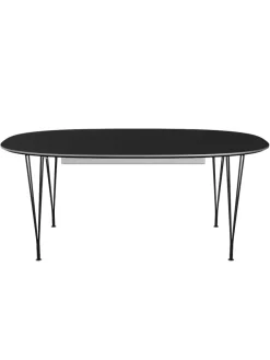 Fritz Hansen Piet Hein B619 Superellipse udtræksbord, 180/300 x 120 cm fra><noscript><img width=