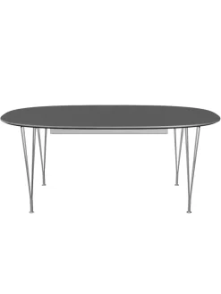 Fritz Hansen Piet Hein B619 Superellipse udtræksbord, 180/300 x 120 cm fra><noscript><img width=