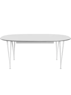 Fritz Hansen Piet Hein B619 Superellipse udtræksbord, 180/300 x 120 cm fra><noscript><img width=