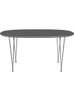 Fritz Hansen Piet Hein B616 Superellipse spisebord, 170 x 100 cm fra><noscript><img width=