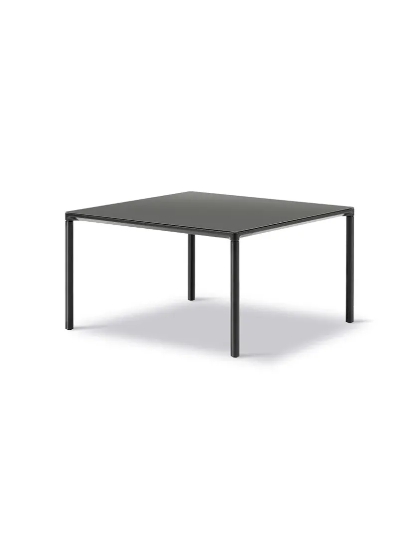 Fredericia Furniture Piloti Bord, sort laminat fra> Sofaborde