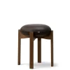 Fredericia Furniture Pioneer Stool, smoked oak/primo 86 fra> Skamler