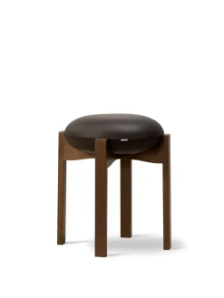 Fredericia Furniture Pioneer Stool, smoked oak/primo 86 fra> Skamler