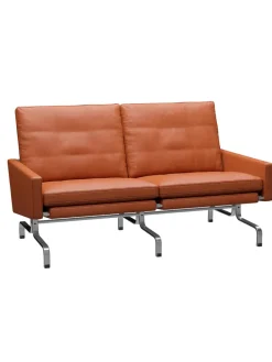 Fritz Hansen PK31/2 2 pers. Sofa af Poul Kjærholm> Sofaer