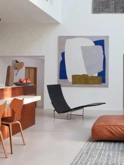 Fritz Hansen PK24 Loungestol af Poul Kjærholm> Loungestole|Lænestole