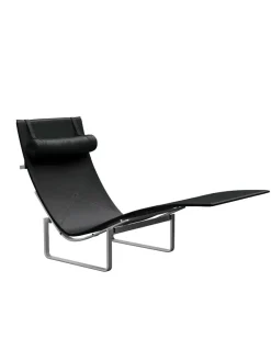 Fritz Hansen PK24 Loungestol af Poul Kjærholm><noscript><img width=