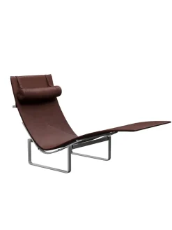 Fritz Hansen PK24 Loungestol af Poul Kjærholm><noscript><img width=