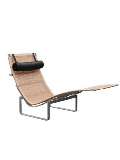 Fritz Hansen PK24 Loungestol af Poul Kjærholm><noscript><img width=